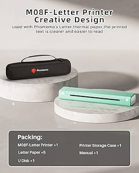 Amazon.com: Phomemo M08F Portable Printers Wireless for